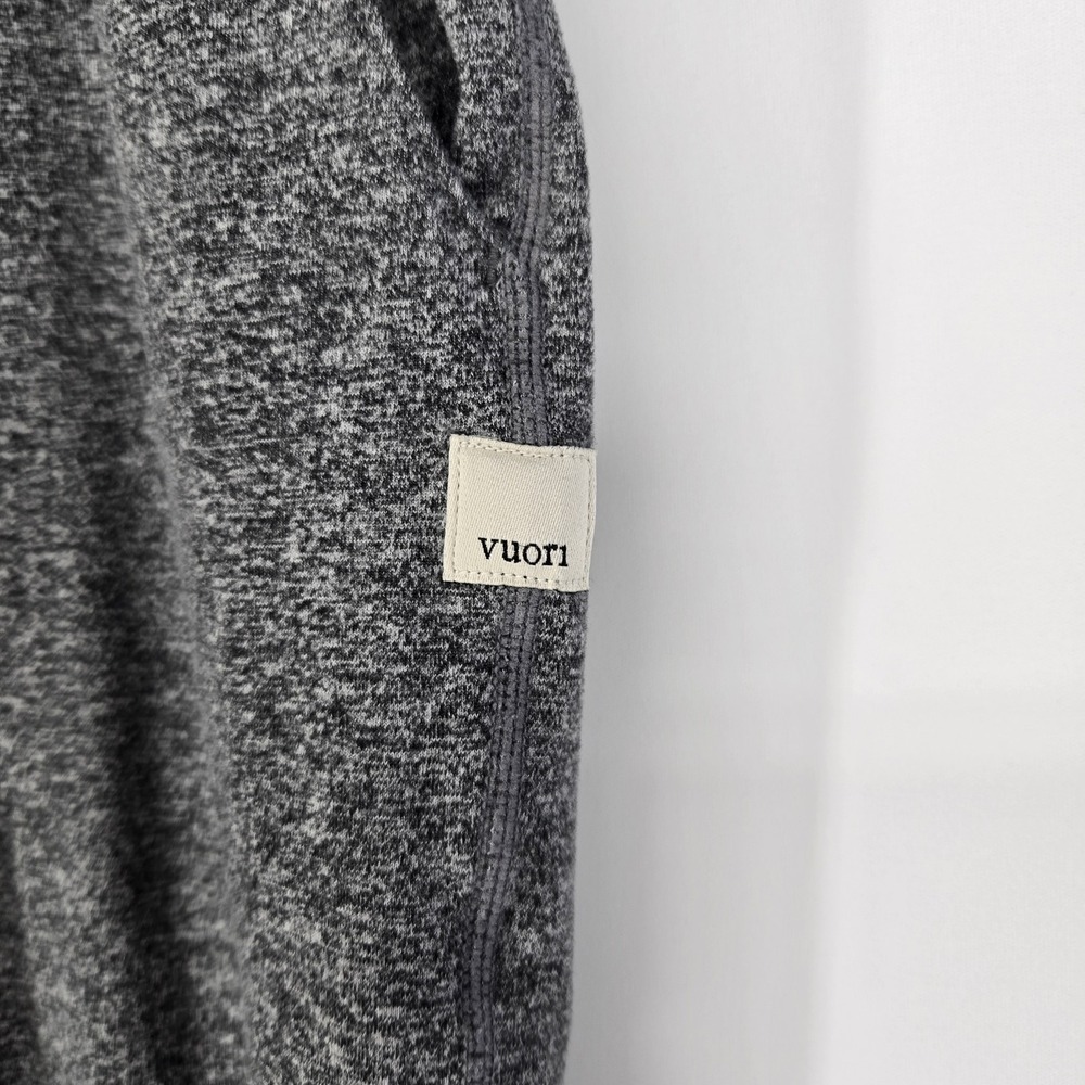 Vuori Ponto Performance Jogger Pants Heather Grey Relaxed Fit Mens Size L - Picture 2 of 5